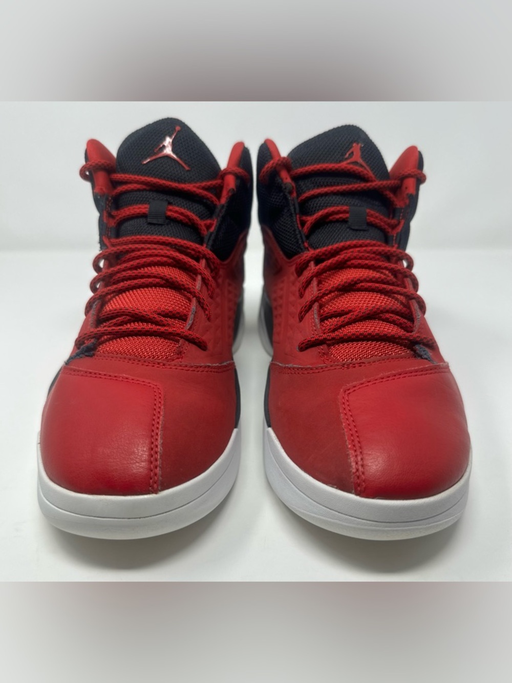 Air Jordan New School University Red Basketball Mid Top (Cleaned & Refreshed) - Picture 3 of 13